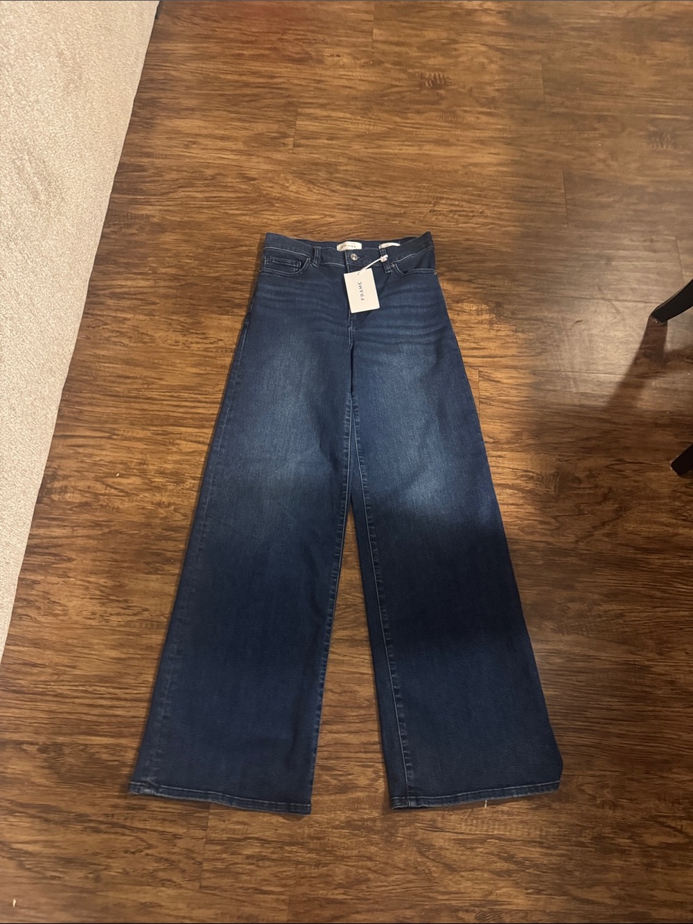 NWT frame le slim palazzo jeans size 28